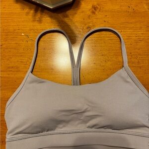 NWT Lulu Gray Sports Bra